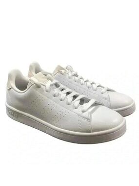 Adidas Advantage White Pink Women 9 Athletic Tennis Shoes Sneaker Trainer ID9652